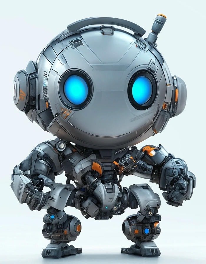 bot pfp virtual assistant face avatar concept