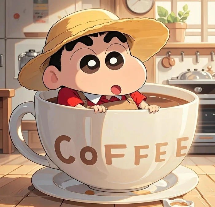 calm neutral tones used inside coffee pfp layout