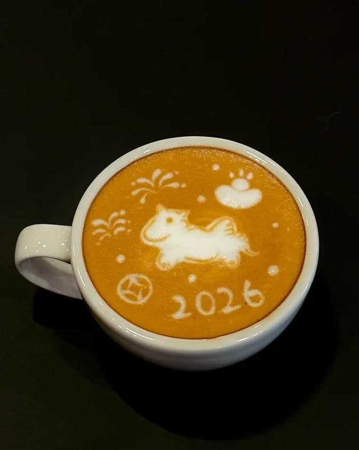 calm routine inspired digital coffee pfp