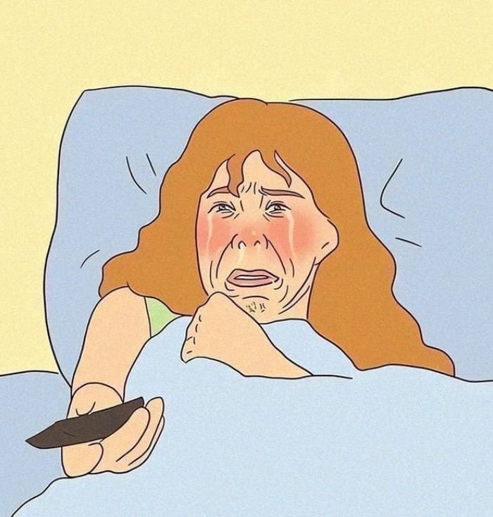 cartoonish chaos gives this corny pfp personality