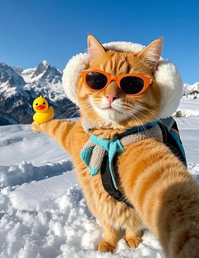 chaotic dumb cat energy silly cat pfp