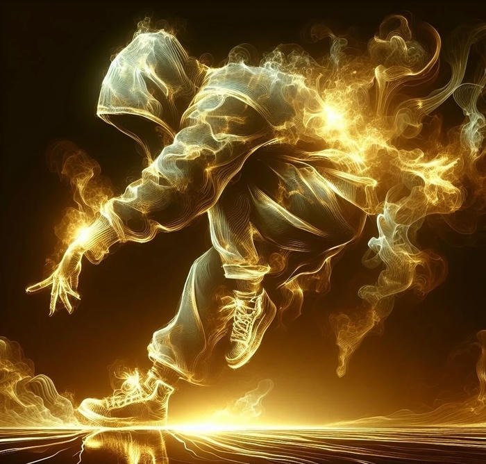 cheerful warm tone yellow discord pfp style