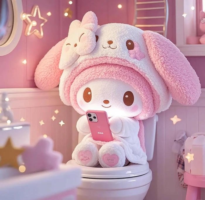 cozy cute aesthetic my melody pfp profile