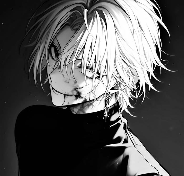 dark horror avatar creepy pfp visual style