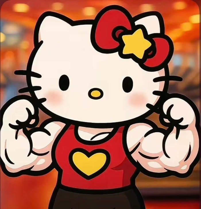 derpy cute moment funny hello kitty meme