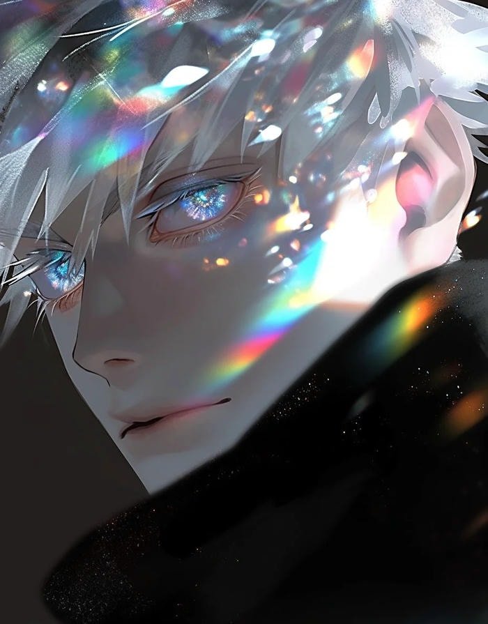 dynamic gojo discord pfp with action feel