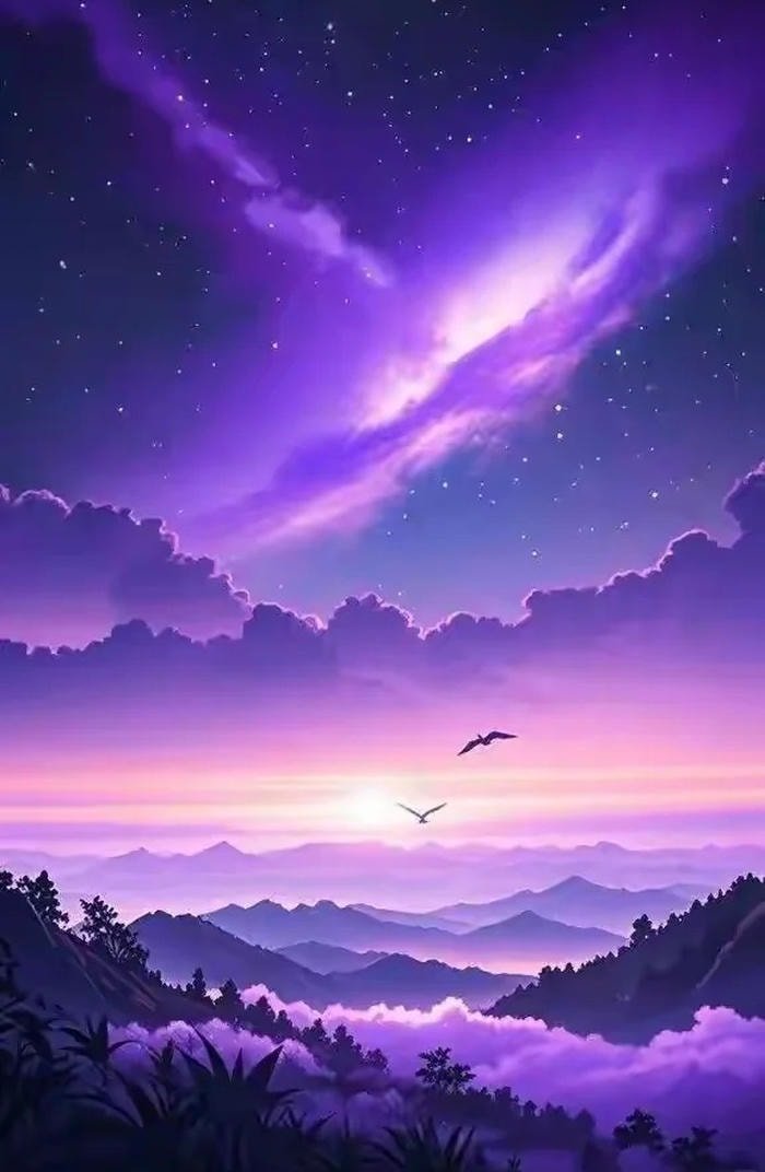 edgy dark theme purple discord pfp look