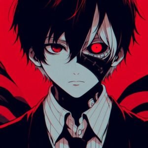 emotional scars become evident in ken kaneki pfp