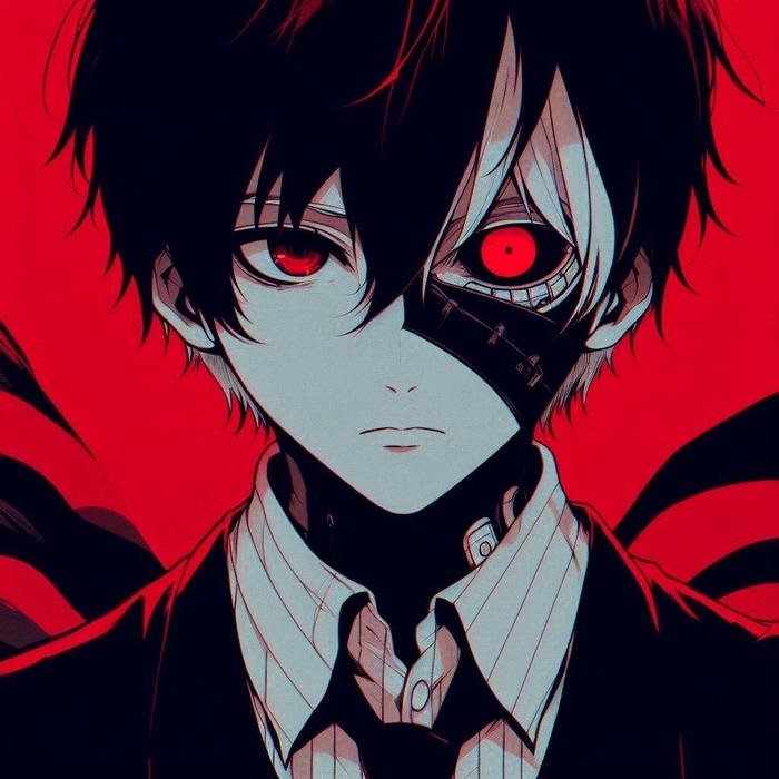 emotional scars become evident in ken kaneki pfp