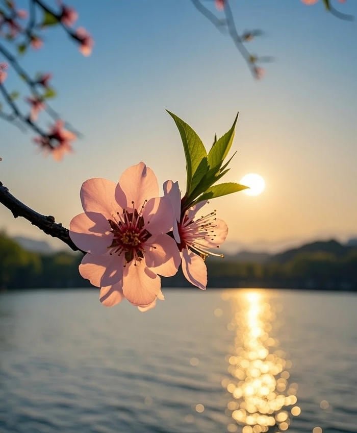 flower pfp designed for calm aesthetic accounts