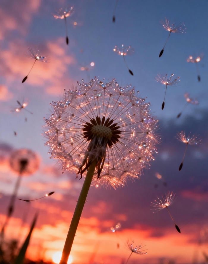 flower pfp featuring soft lavender tones