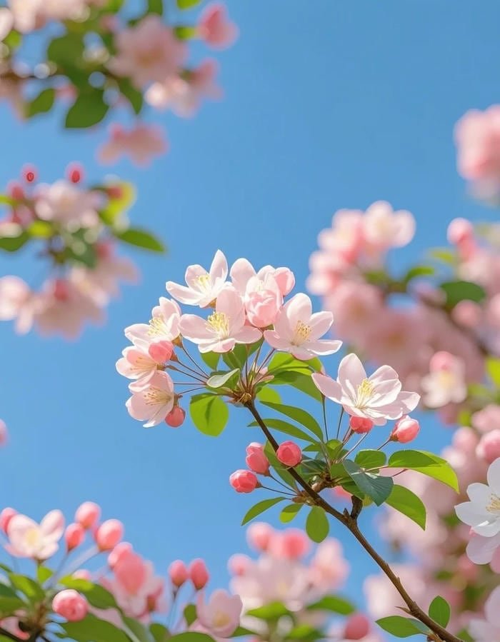 flower pfp in simple flat design concept