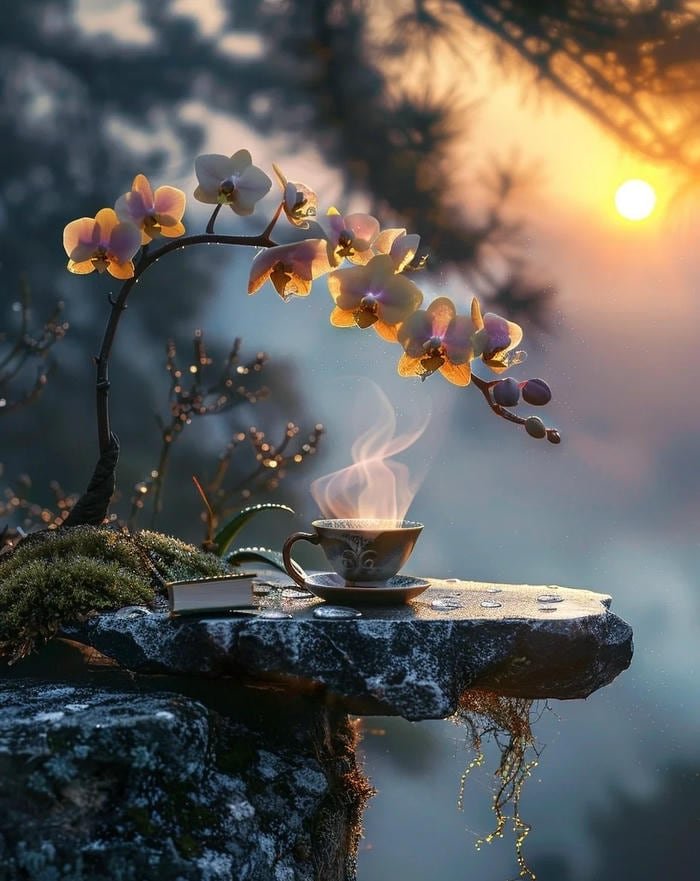 flower pfp styled with dreamy pastel colors