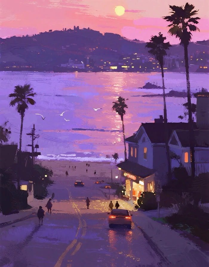 futuristic dark theme purple discord pfp