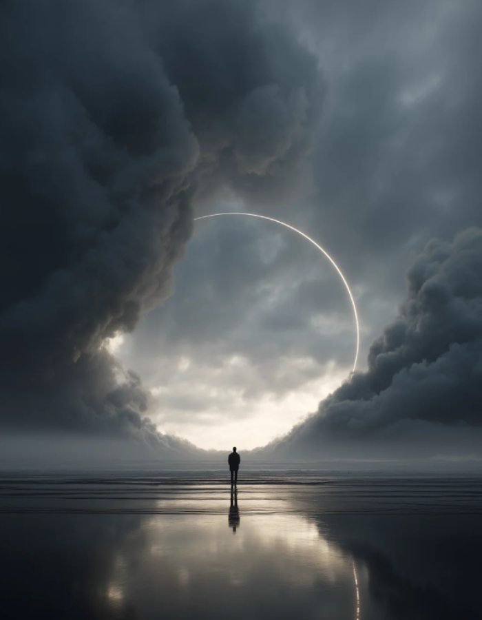 grey discord pfp inspired by minimal design