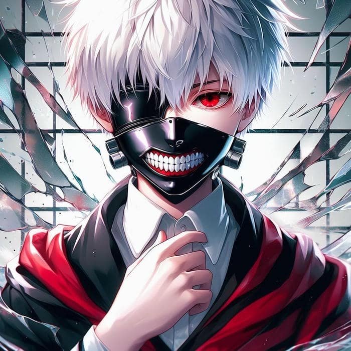 heavy psychological tone surrounds ken kaneki pfp