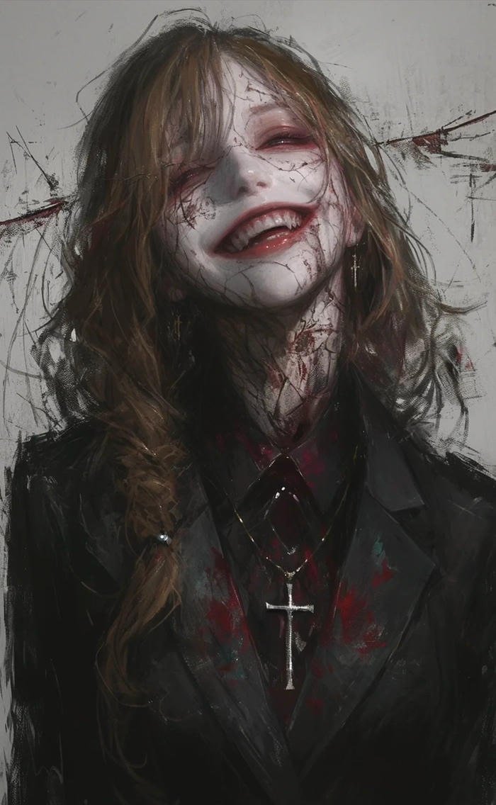 horror vibe avatar design creepy pfp