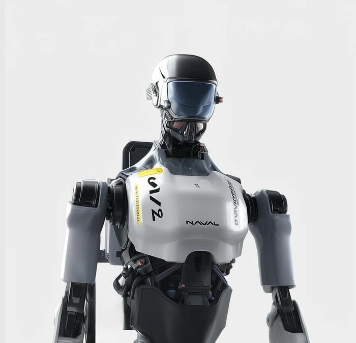 image bot pfp futuristic avatar style with clean tech