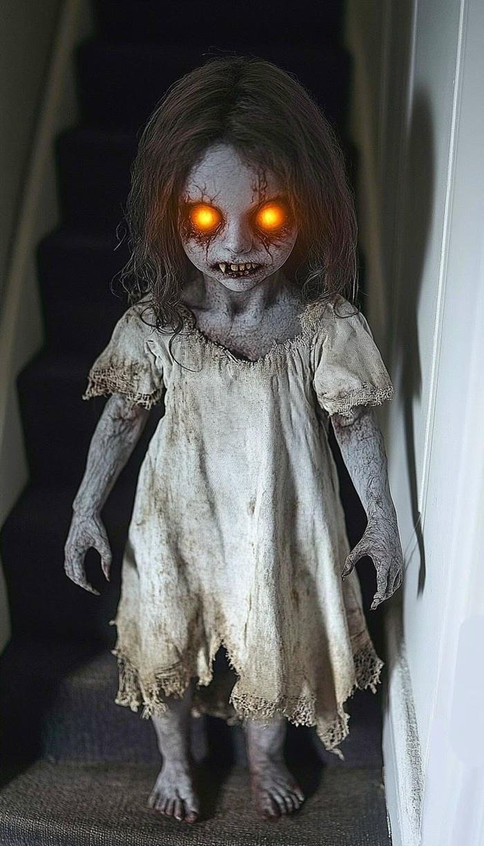 image creepy pfp sinister character portrait dark tone