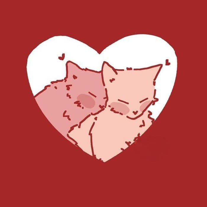 image heart pfp minimal love icon look