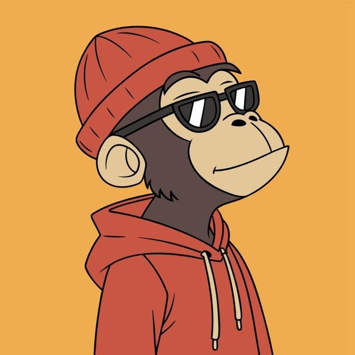image monkey pfp with playful expression
