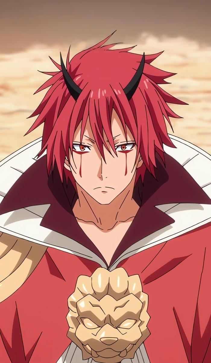 image red discord pfp fiery passion visual style