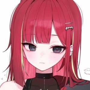 image red discord pfp powerful fire energy aesthetic