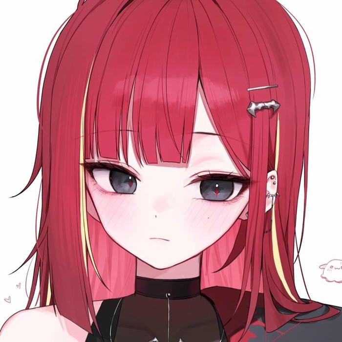 image red discord pfp powerful fire energy aesthetic