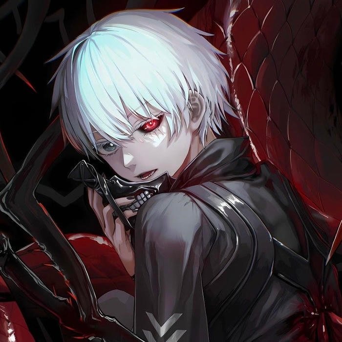 ken kaneki pfp shaped by silent suffering and resolve