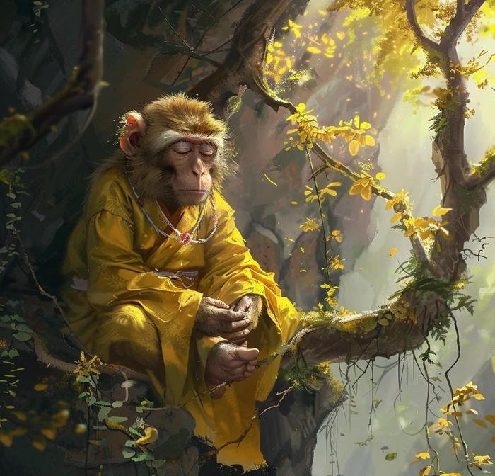 minimal aesthetic avatar featuring monkey pfp