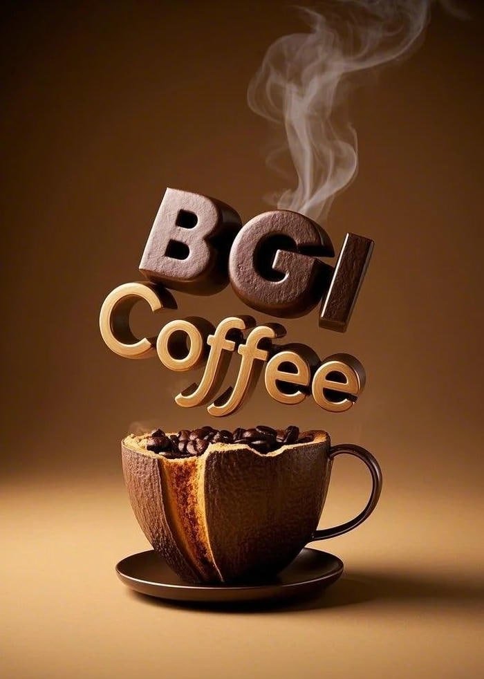 minimal brown color scheme for coffee pfp icon