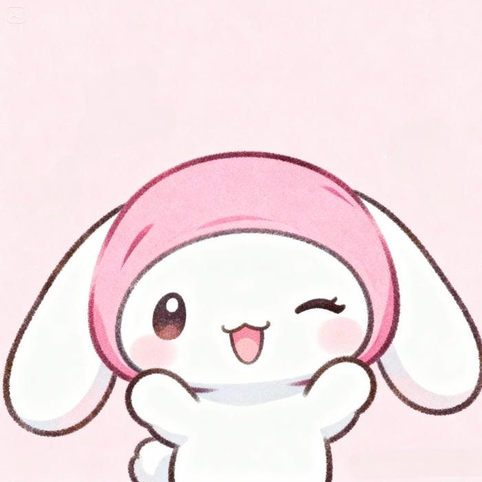 my melody pfp soft kawaii profile style