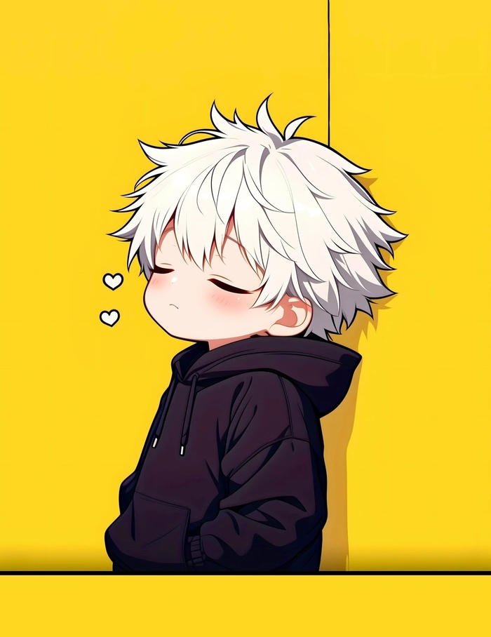 optimistic glowing yellow profile yellow discord pfp