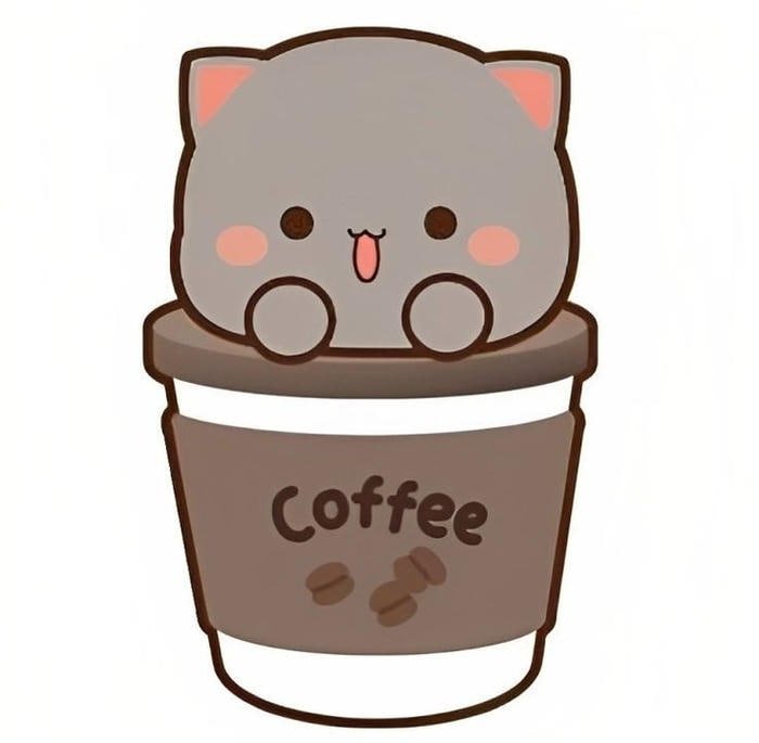 picture coffee pfp in minimalist neutral color theme