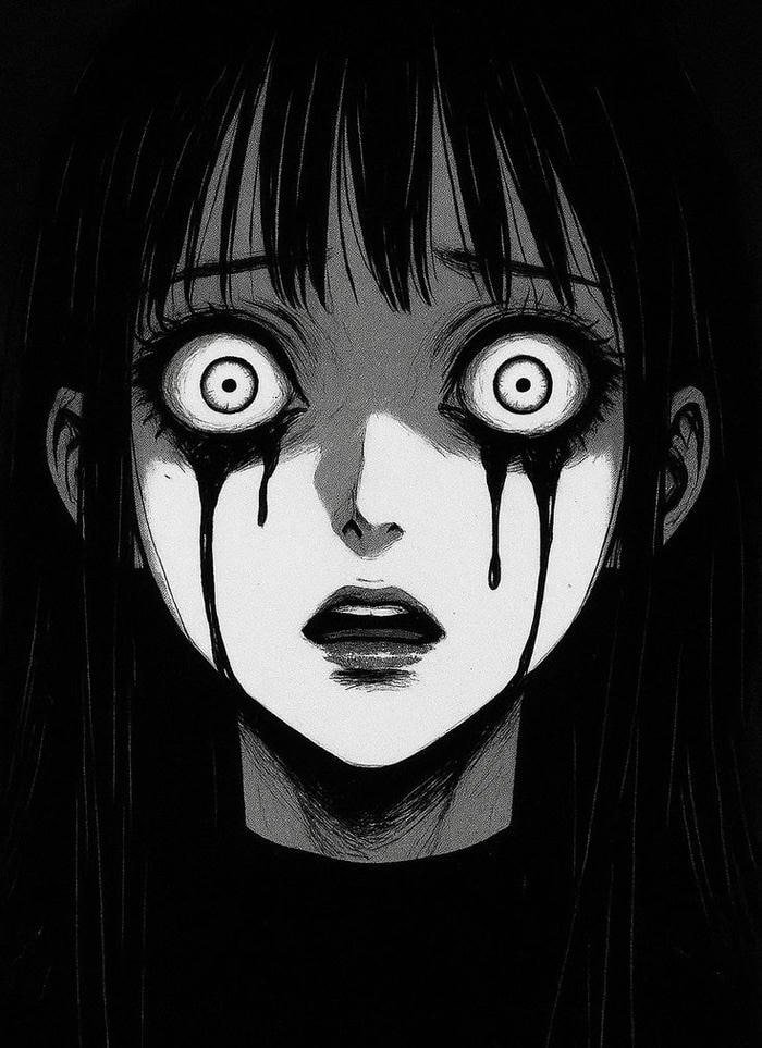 picture creepy pfp eerie shadow filled avatar mood