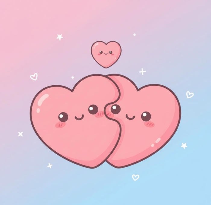 picture heart pfp glowing heart symbol avatar