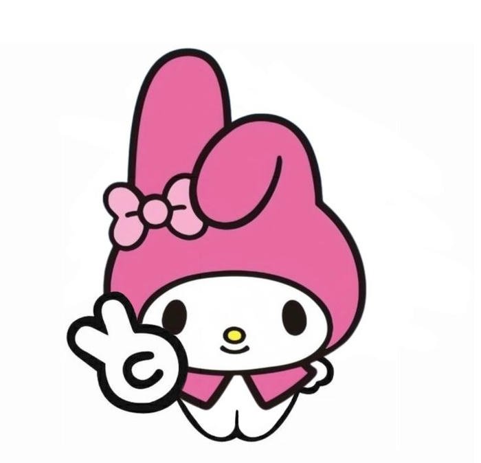 picture my melody pfp cozy cute illustration style