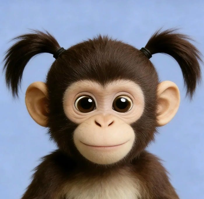 playful profile vibe with monkey pfp