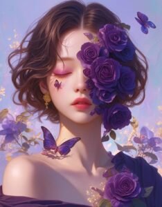 purple discord pfp soft violet visual mood