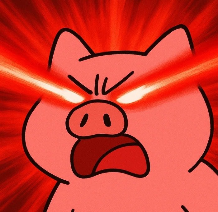 red discord pfp confidence power color theme