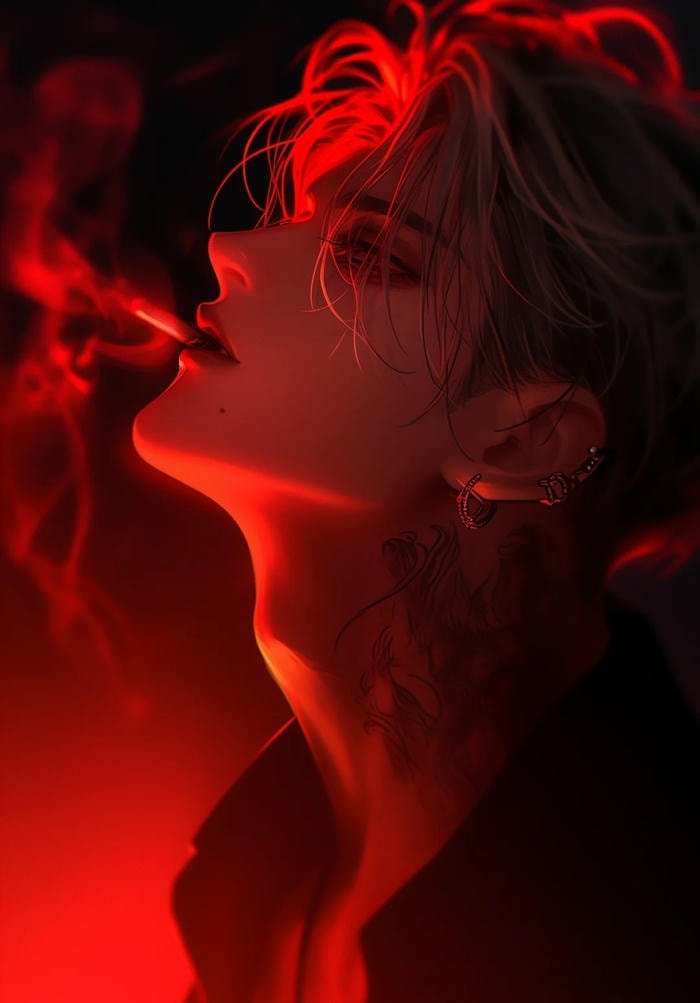 red discord pfp dynamic red tone design