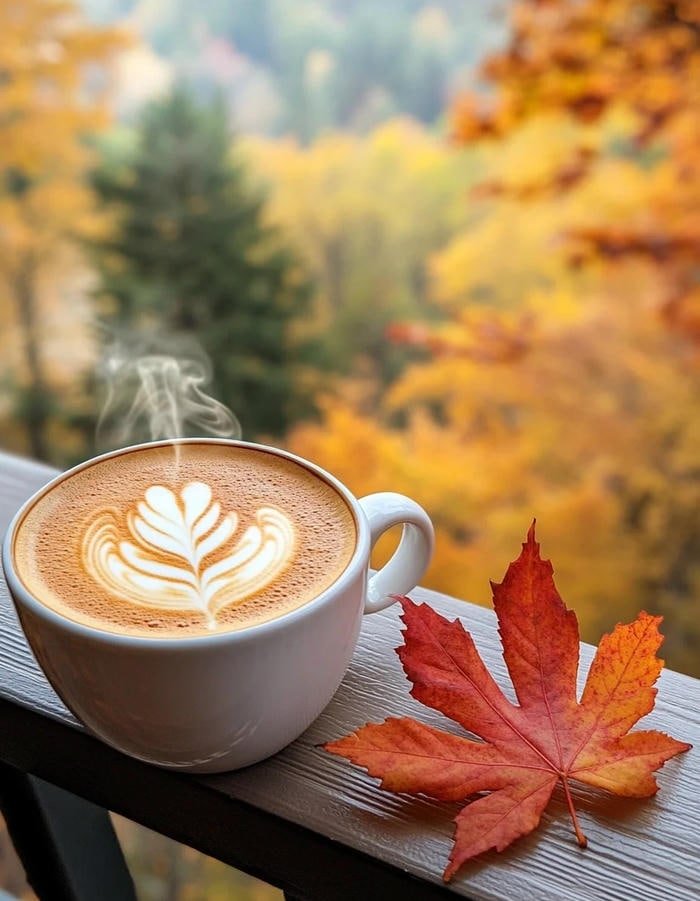 relaxing vibe clearly captured in coffee pfp