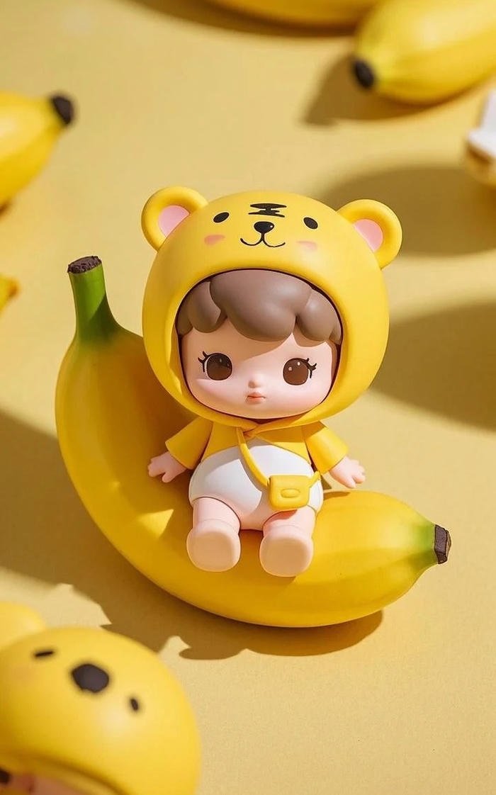 simple banana pfp for casual profiles