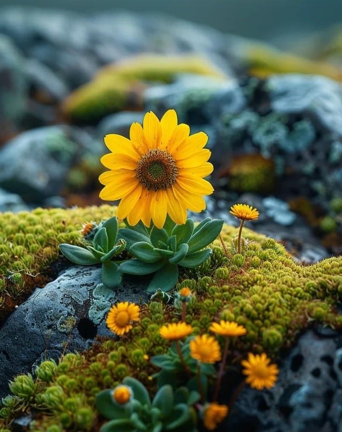 soft pastel image with sunflower pfp