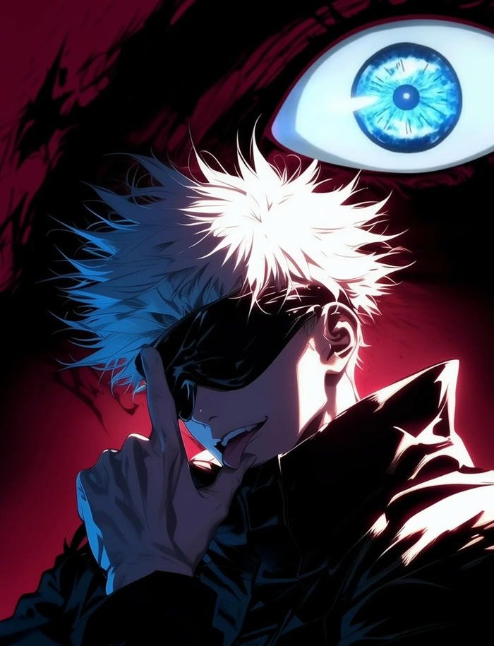 stylish gojo discord pfp with modern aesthetic