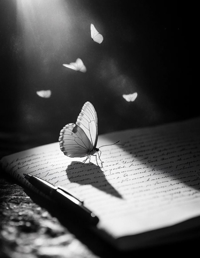 subtle monochrome style grey discord pfp