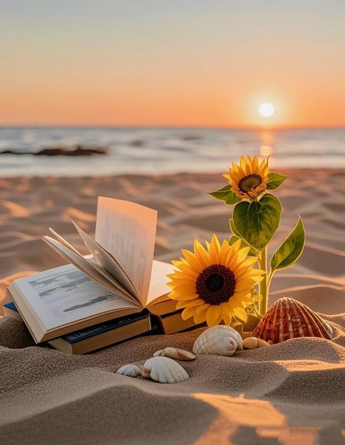 summer sunflower pfp with subtle contrast