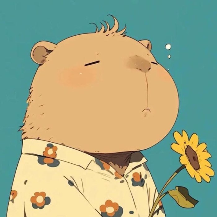 the sleepy bear artwork softly leans into cute funny pfp mood