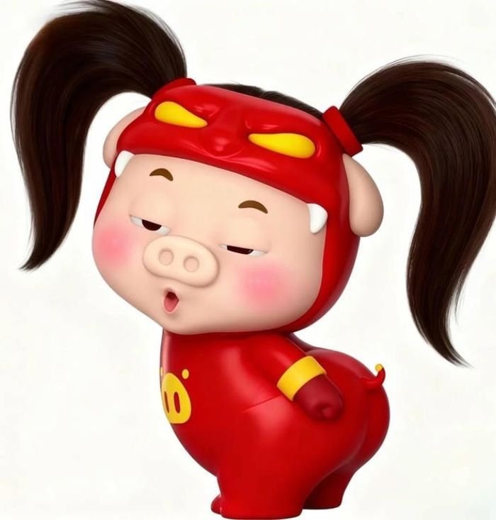 this corny pfp stands out using intentional silliness