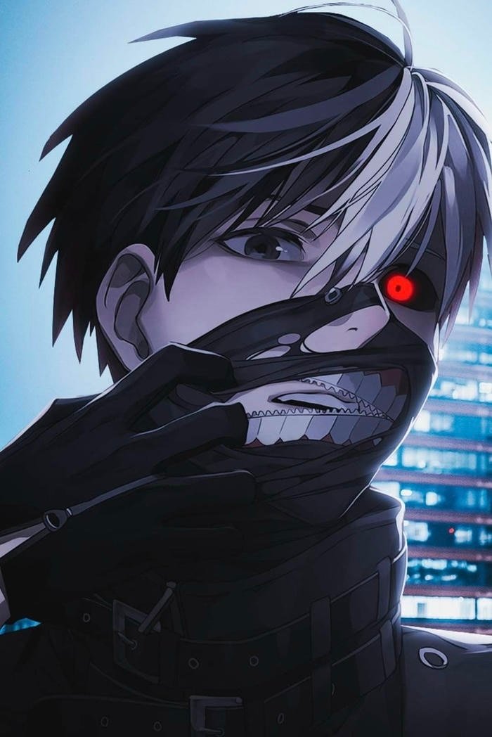 tormented calm surrounds the ken kaneki pfp